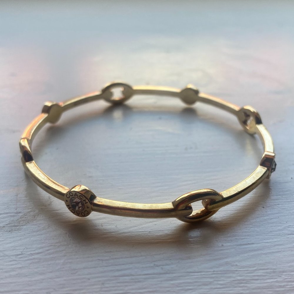 Gold Coach Bracelet